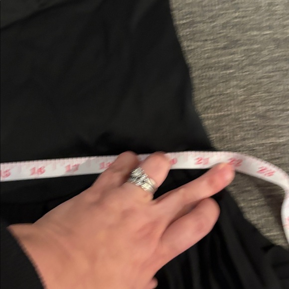 Banana Republic Black Pleated Midi Dress - Picture 6 of 6